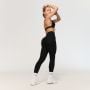 Colanți pentru femei Fierce Black - GymBeam XXL