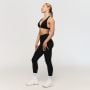 Colanți pentru femei Fierce Black - GymBeam XXL