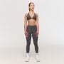 Colanți pentru femei Fierce Grey - GymBeam XXL