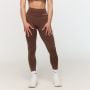 Colanți pentru femei Fierce Seamless Brown - GymBeam S