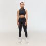 Colanți pentru femei Fierce Seamless Dark Grey - GymBeam XXL