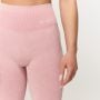 Pantaloni fără cusături pentru femei Fierce Baby Pink - GymBeam XXL