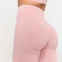 Pantaloni fără cusături pentru femei Fierce Baby Pink - GymBeam XXL