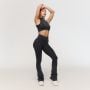 Pantaloni fără cusături pentru femei Fierce Dark Grey - GymBeam XXL