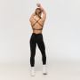 Colanți pentru femei Fierce V-back Black - GymBeam XXL