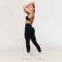 Colanți pentru femei Fierce V-back Black - GymBeam XXL