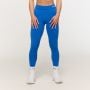 Colanți pentru femei Fierce V-back Blue - GymBeam XXL