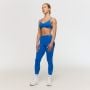 Colanți pentru femei Fierce V-back Blue - GymBeam XXL
