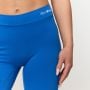 Colanți pentru femei Fierce V-back Blue - GymBeam XXL