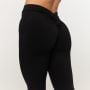 Pantaloni pentru femei V-back Fierce Black - GymBeam XXL