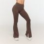 Pantaloni pentru femei V-back Fierce Cappuccino - GymBeam XXL