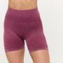 Pantaloni scurți pentru femei Lift Seamless Plum - GymBeam S