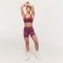 Pantaloni scurți pentru femei Lift Seamless Plum - GymBeam S