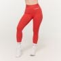 Colanți pentru femei High-waist Limitless Hot Red - GymBeam S