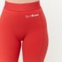 Colanți pentru femei High-waist Limitless Hot Red - GymBeam S