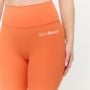 Colanți pentru femei High-waist Limitless Orange - GymBeam S