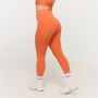 Colanți pentru femei High-waist Limitless Orange - GymBeam S