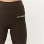 Colanți pentru femei High-waist Limitless Espresso - GymBeam XS