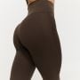 Colanți pentru femei High-waist Limitless Espresso - GymBeam XS
