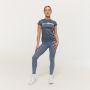 Tricou pentru femei Mesh Essence Denim Blue - GymBeam S