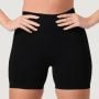 Pantaloni scurți fără cusături pentru femei NEO Black - GymBeam XL