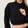Hanorac pentru femei Zip-Up NEO Black - GymBeam XL
