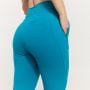 Pantaloni pentru femei Limitless Aquamarine - GymBeam XXL