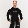 Hanorac pentru femei Varsity Black - GymBeam XXL