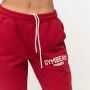 Pantaloni sport pentru femei Varsity Red - GymBeam XXL