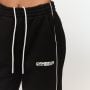Pantaloni sport pentru femei Varsity Black - GymBeam XXL