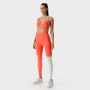 Colanți pentru femei LAB360º Colour Block Hot Coral - SQUATWOLF XL