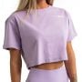 Tricou pentru femei Cropped Limitless Lavender - GymBeam S