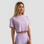 Tricou pentru femei Cropped Limitless Lavender - GymBeam S