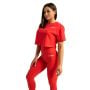 Tricou pentru femei Cropped Limitless Hot Red - GymBeam XS