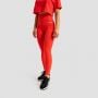 Colanți pentru femei High-waist Limitless Hot Red - GymBeam S