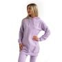 Hanorac pentru femei Limitless Longline Lavender - GymBeam L