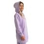 Hanorac pentru femei Limitless Longline Lavender - GymBeam L