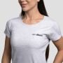 Tricou pentru femei Basic Heather Grey - GymBeam S