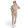 Tricou pentru femei CropTop Taupe - STRIX XL