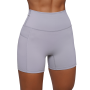 Pantaloni scurți pentru femei FIT Mist Grey - GymBeam S