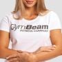 Tricou pentru femei Fitness White - GymBeam XL