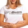 Tricou pentru femei Fitness White - GymBeam XL