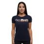 Tricou pentru femei Grow Navy - GymBeam XXL