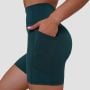 Pantaloni scurți pentru femei Ignite Dark Green - GymBeam S