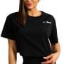 Tricou pentru femei Cropped Limitless Black - GymBeam S