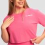 Tricou pentru femei Cropped Limitless Dragonfruit - GymBeam S