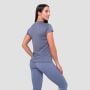Tricou pentru femei Mesh Essence Denim Blue - GymBeam S