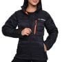 Geacă pentru femei Puffer Black/Orange - GymBeam XL