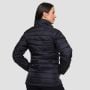 Geacă pentru femei Puffer Black/Orange - GymBeam XL