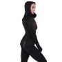 Hanorac de alergare pentru femei 1/2 Zip Pulse Black - GymBeam S